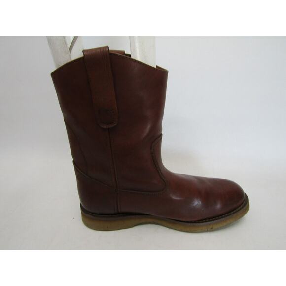 Ad tec Mens Size 11 M Brown Leather Cowboy Western Boots main image 10